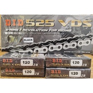 Chain 525 DID O-RING : 120 Links 525 VDS : V- SERIES Genuine Standard Product 1