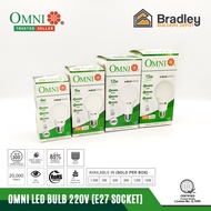 Omni LED Bulb Lite Bulb 220V (1.5W | 3W | 6W | 9W | 12W | 15W) SOLD PER BOX