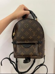 Louis Vuitton Palm SpringsMini lv monogram細背囊