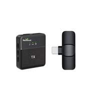 Micro Kẹp Thu Nhỏ Không Dây Di Động F16 F17 Vuông Giảm Tiếng Ồn Tiếp Nhận Reverb Cho Điện Tử Tiêu Dù