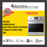 TECNO LARGO 60-8 58L 7 Multi-Function Electric Built-in Oven
