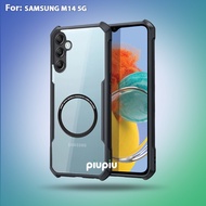 Samsung M14 5G Case Transparent Casing With MagneticRing