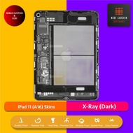 Garskin Skin iPad 11 A16 Xray Dark Fullbody Backonly/ | Anti-Scuff | Case | Vinyl Vinyl