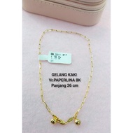 Genuine Gold Anklet Grade 375/8K