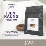 Arabica Java Ijen Raung Premium 咖啡豆／咖啡粉 200克