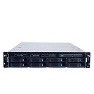 Chenbro勤誠 RM23608 2U 8H/S 機架式支援EEB 12"x13"伺服器主機板內建8個硬碟熱抽拔模組