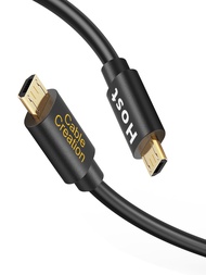 Micro USB to Micro USB OTG Cable 3.3 Feet, Micro USB Male to Micro USB Male Cable Works for DJI Spar