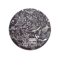 Farglory Ocean Park Whale Island Diatomaceous Earth Coaster Drink