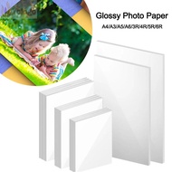 YOLOGO Inkjet Printing Photo Paper, 100/20sheets A4 3R 4R 5R 6R A5 A6 Glossy Photo Paper, High Gloss