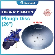 Plough Disc (26") Piring Pelau / Plow Disc - 4 Hole / 5 Hole (Made in Spain)