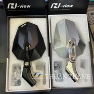 H2C V5 style rear view mirror white and black (Price is for 1 piece)
