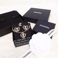 Chanel Mini心心CC耳環手鏈 heart cc earrings bracelet