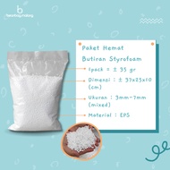 Butiran Styrofoam/Isi Bean Bag untuk Fish Ball (Undian)