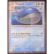 2025 Pokemon Jtg En-journey Together 041 Wailord Cosmos Holo Promo Kad Pokemon Card Original Game 77