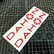DAHON BIKES LOGO CUTTING STICKER STIKER