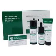 Some by mi Miracle Starter Kit 4 items  AHA-BHA-PHA 30 Days  [เซต 4 ชิ้น ขนาดทดลอง]