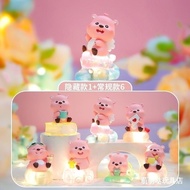Handmade/blind box  手办/盲盒   露比loopy盲盒小海狸小夜灯可爱公仔手办卧室桌面小摆件女生礼物