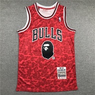 IDAWN7 NBA Chicago Bulls jersey, sports jersey, new Bulls joint edition, red