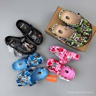 Crocs x Clog x Bape Camo Shoes ss2025 Version 5AG4