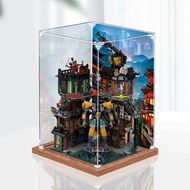 [Acrylic Display Box] Acrylic Display Box Suitable for Lego 71837 Phantom Ninja City Workshop Figure