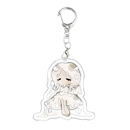 Bandai | Limbus Company Acrylic Keychain Kawaii Ishmael Don Quixote Faust Heathcliff Game Character 