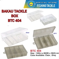 KOTAK SIMPANAN BARANGAN PANCING JENAMA BAKAU BTC 404 FISHING TACKLE BOX MADE FROM HIGH QUALITY MATER
