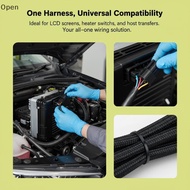 [open] Reliable 12V/24V Diesel Heater Cable Adapter with LCD Screen Extension for 2kw 5kw 8kw Heatin