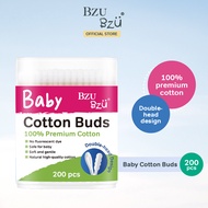 BZU BZU Baby Cotton Buds (200 pcs)