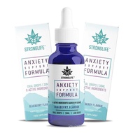 Stronglife Calming Drops- 8 Active Ingredients - Valerian Root, Passionflower, Ashwagandha, Maca Roo