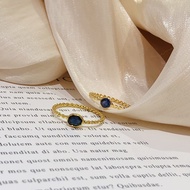 Handmade 18K Gold Natural Sapphire Light Jewelry 24 Hours Shipment Let You Receive In 3.4 Days