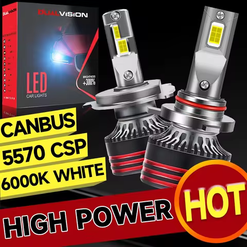 Bullvision M8 Pro 120W 12000LM H7 LED Headlights Bulb H7 H8 H11 H3 9005 HB3 9006 Hb4 9012 Car Headli