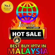 2023 Hot Sale IPTV 1Dunia 4K HD Android TV Top Up Subscription (1Mins Fast Activation) 1 Dunia IPTV Services