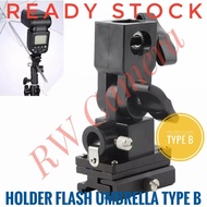 Flash Holder Type B Bracket Umbrella Light Stand Umbrella Holder Light Stand Bracket Type