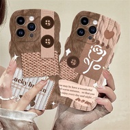 For Redmi 12 Note 12 Pro 11 A2 A1 10Pro 8 10 9s 12C 13C 9A 9C 10C F4 F5 knitting wool Case