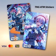 HOSHIMACHI SUISEI TNG - TOUCH N GO STICKER CARD / ATM CARD STICKER COVER, TNG CARD, ATM CARD Waterpr