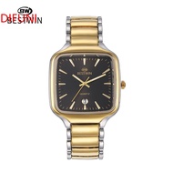 ®【Hot selling】 Bestwin Fashion Square Suit Watch Mens Net Popular Mens Watch Quartz Watch Wristwatch