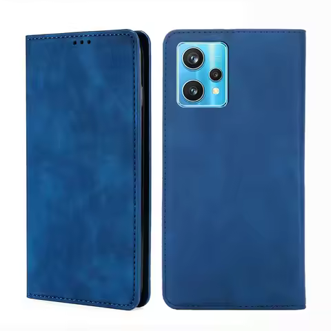 Wallet Flip Leather Case For Realme 1 2 3 6 7 8 9 10 Pro Plus 9i 10T 5G 4G 5 5i 5s 6i 6S 7i 8S 8i 9i