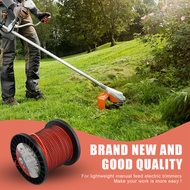 HAPPY TIME-Roll 50m 2.4mm Mowing Nylon Grass Trimmer Rope Brush Cutter Strimmer Line Round Brushcutt