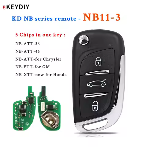KEYDIY Universal Multi-functional Remote Key NB-Series NB11-3 for KD900 KD-X2 KD-MAX All Functions C