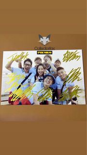 Running Man 7012 全體親筆簽名照 有兩款