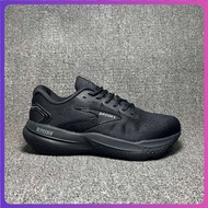 [Quality Assurance] Brooks Adrenaline GTS 24 Cushioning Marathon Nitrogen Jogging Shoes Pure Black d