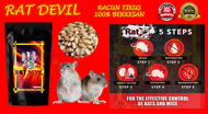 Racun Tikus RAT DEVIL Pest Control Original 100% Berkesan Rat Bait Rat Repellent Ubat Tikus