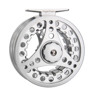 (1/2WT 3/4WT 5/6WT 7/8WT) Fly Reel with Line Combo Aluminum Alloy Large Arbor Fly Fishing Reels Weig