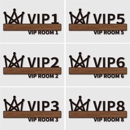 Creative Signage Customized VIP Signage Customized VIP Room House Signage Customized Box Signage