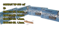 Contact tip OTC  แท้ จำหน่ายยกกล่อง 10 ชิ้น/ กล่อง  รุ่น K980C23-26  45L ความยาว 45mm. ขนาดให้เลือกใ