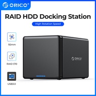 ORICO NS400U3เครื่องมือฟรี4-Bay 3.5นิ้ว5Gbps USB3.0 To SATA3.0ฮาร์ดไดรฟ์ Dock UASP เคสใส่ HDD (NS400