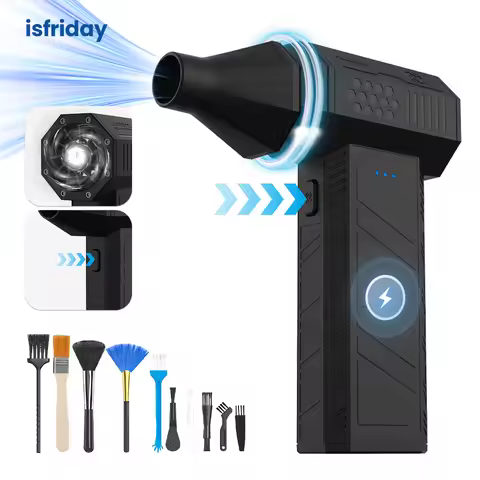 X3 Mini Violent Fan 110000RPM Electric Air Duster With 4 Nozzles Super Turbo Jet Fan Air Blower indu