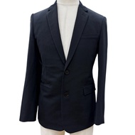 全新 ▼ Dior Homme 633C293A3576 100% 羊毛單排扣修身西裝外套 黑色 44碼 義大利製造 正品男士外套，附衣架