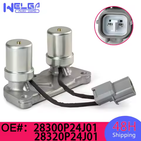 28300P24J01 28320P24J01 Automatic Transmission Solenoid For Honda CIVIC 92-00 DEL SOL 93-97 CR-V 97-