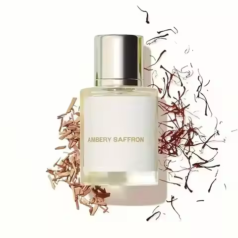 Dossierr Ambery Saffron 1.7 Fl Oz (50ml) - Eau De Parfum - Inspired By B.Accarat R.Ouge 540 - Vegan,